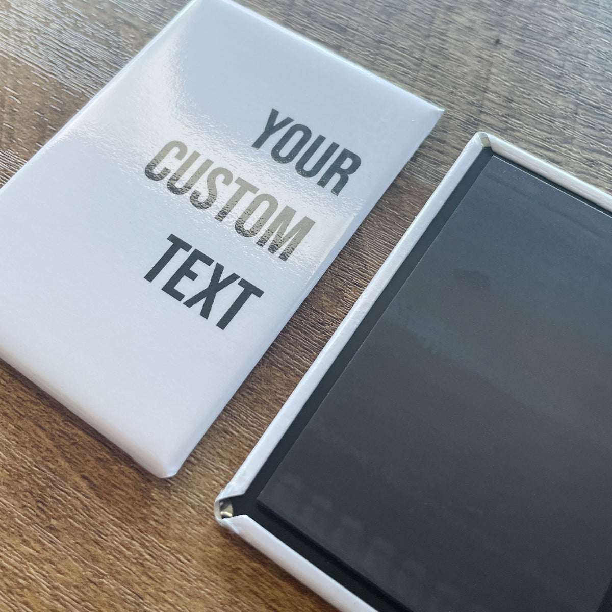 Custom Text Magnets – Luckie Labels